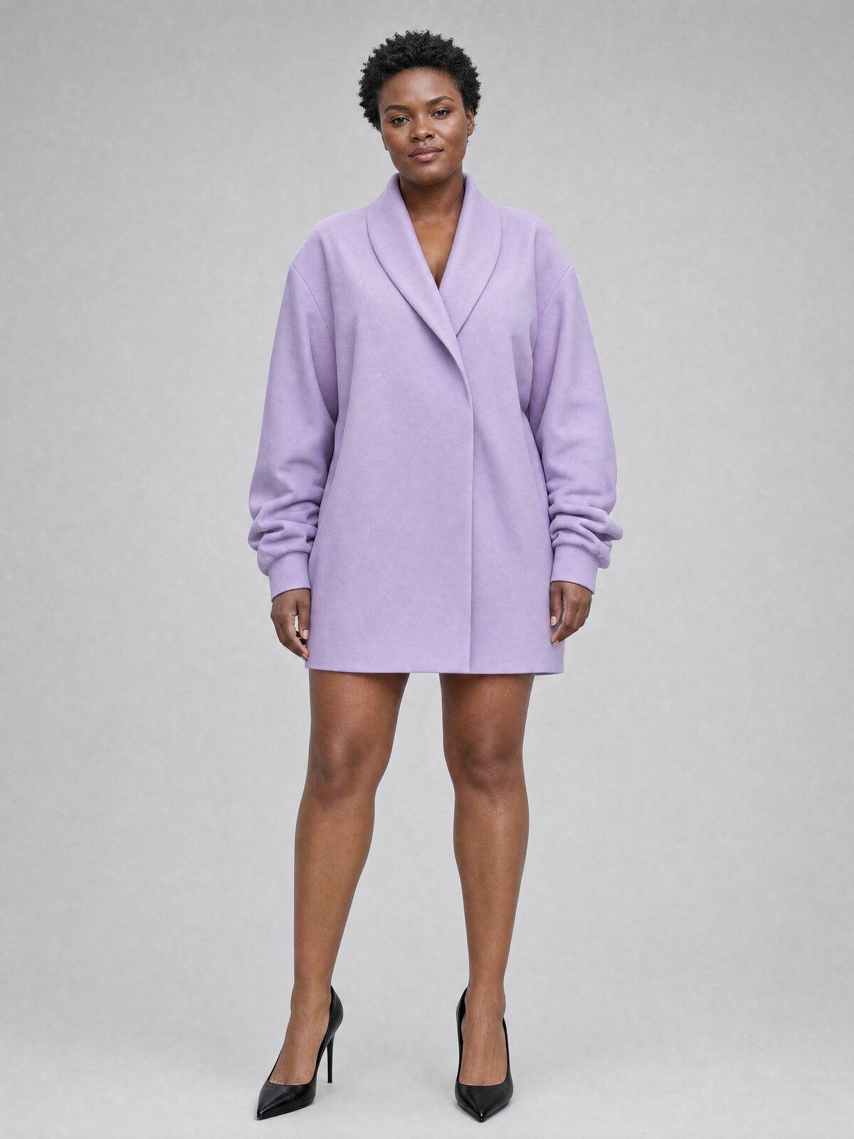 Amara wearing the Colette Blazer