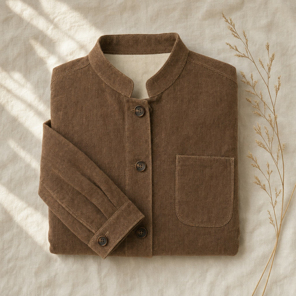 Léonie Jacket, folded flatlay